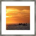 Sportfishermen Head Offshore Framed Print