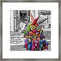 Spreading Joy Framed Print