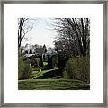 Spring At Ladew Topiary Gardens Framed Print