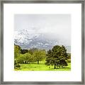 Spring In French Alps - 1 Framed Print