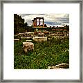 Springtime In Corinth Framed Print