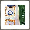 Square Collage No 2 Framed Print