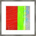 Square Collage No. 5 Framed Print