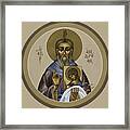 St Andrei Rublev Patron Of Iconographers 048 Framed Print