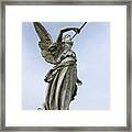 St Bernard Catholic Cemetery Angel Framed Print