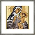 St Clare's Apparition Of The Holy Child 027 Framed Print