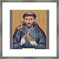 St. Francis Of Assisi - Rlfob Framed Print