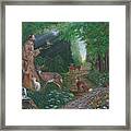 St. Francis Of The Wood Framed Print