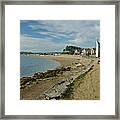 St Helens, Bay And Beach Framed Print