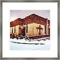 St. Isaac Jogues In The Snow Framed Print
