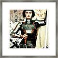 St Joan Of Arc - Jeanne D'arca Framed Print