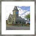 St John The Evangelist Church At Wroxall Framed Print