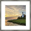 St. Mark's Lighthouse Framed Print