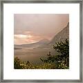 St Mary Lake In The Smoke Framed Print