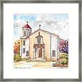 St. Mary's Catholic Church, Oakdale, California Framed Print