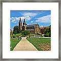 St Meinred Retreat In Indiana Framed Print