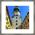 St Michael's Tower In The Old City, Bratislava, Slovakia, Europe Framed Print