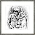 St Mother Teresa Framed Print