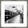 St Petersburg Russia Subway Station Framed Print