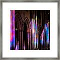Stained Glass Reflections Ii Framed Print