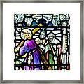 Stained Glass St. Michael's #2 Framed Print