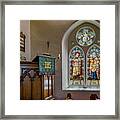 Stained Glass Uk Framed Print