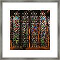 Stained Glass Window Christ Church Cathedral 2 Framed Print