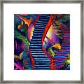 Stairways Framed Print
