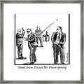 Stand Down Framed Print