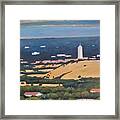 Stanford From Hills Framed Print