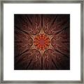 Star Burst Framed Print