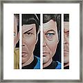 Star Trek Set One Framed Print