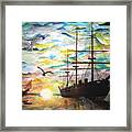 Starboard Flight Framed Print