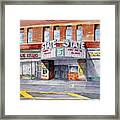 State Theater Framed Print