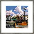 Stavanger Harbor Framed Print