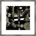 Steam Engine Mechanics Framed Print
