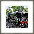 Steam Train On North York Moors Railway Framed Print