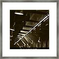Steam Train Shed Kimberly South Africa Framed Print