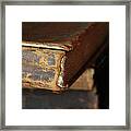 Still Life With Old Books Framed Print