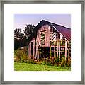 Still Standing - Northwest Arkansas Vintage Barn Framed Print