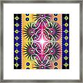 Stitchin' Abstract Framed Print