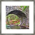 Stone Arch Bridge Framed Print