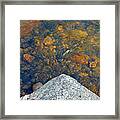 Stone Dipped In Big Thompson River Framed Print