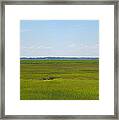 Stone Harbor Wetlands Framed Print