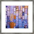 Wall In Abstract Framed Print