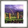 Stones Of Years Framed Print