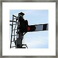 Stop Framed Print