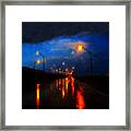 Storm Drive Framed Print