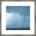 Storm On The Bay Framed Print