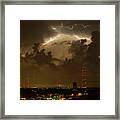 Storm Over Milwaukee #1 Framed Print